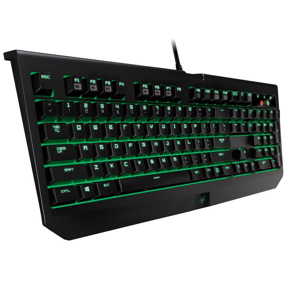 Razer BLACKWIDOW CHROMA ULTIMATE キーボード Razer BlackWidow Ultimate (Green Switches) - US Layout : Amazon.co