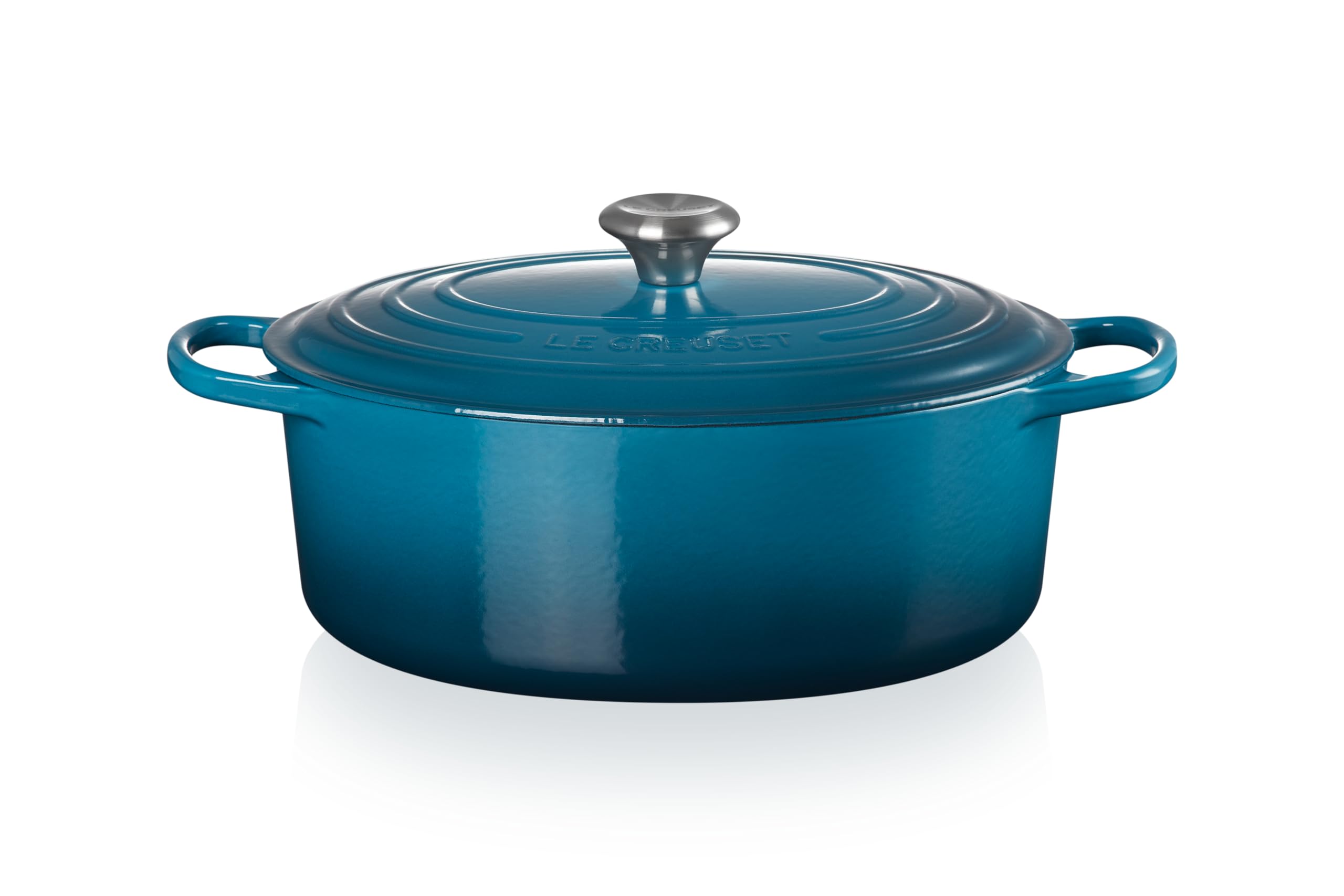 Le Creuset Signature Gusseisen-Bräter mit Deckel – Bild 2