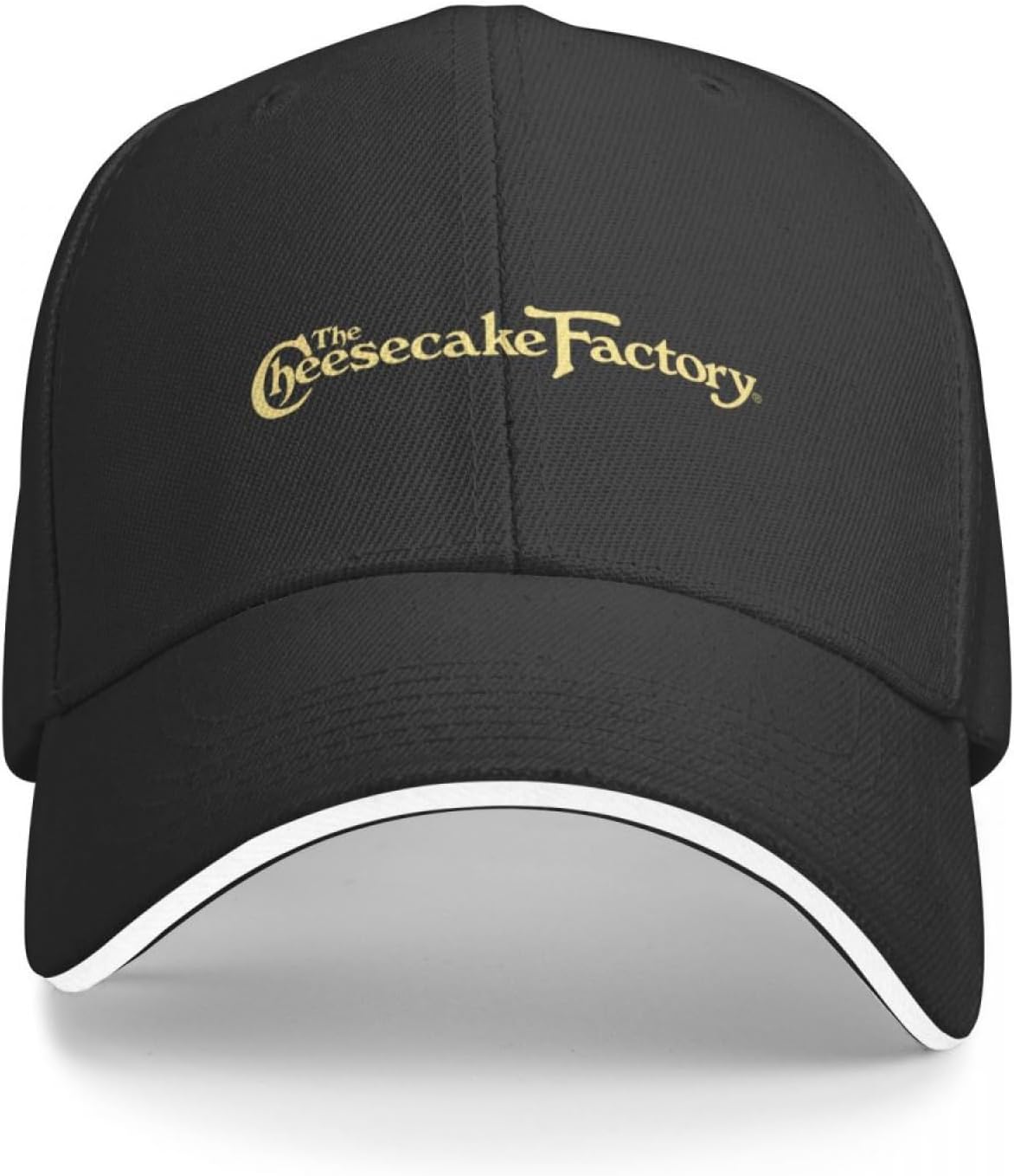LYLQSSYS The Cheesecake Factory Baseball Cap Golf Fashionable Beach Bag Golf Wear Men Women's Gift