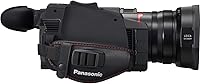 Vista 4 de Panasonic HC-X1500 - Videocámara profesional 4K con zoom óptico de 24x, transmisión en vivo WiFi HD con estuche suave + tarjeta Sandisk Extreme Pro