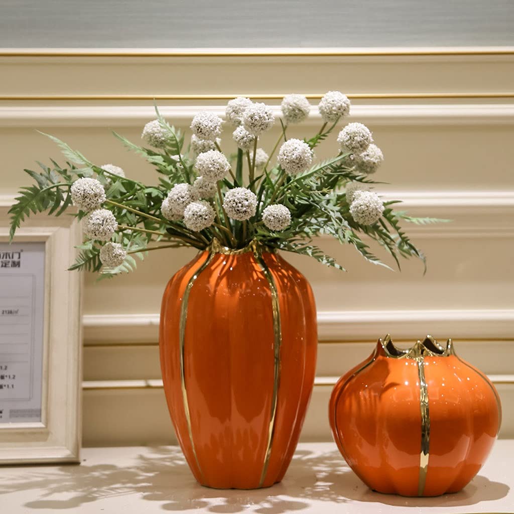Vase Vase Light Luxury Céramiques Vases Creative Creative Home Ameublement Fleur Flacon Convient for La Décoration Intérieure Et Extérieure Cadeau Parfait (Taille : 20x30cm)