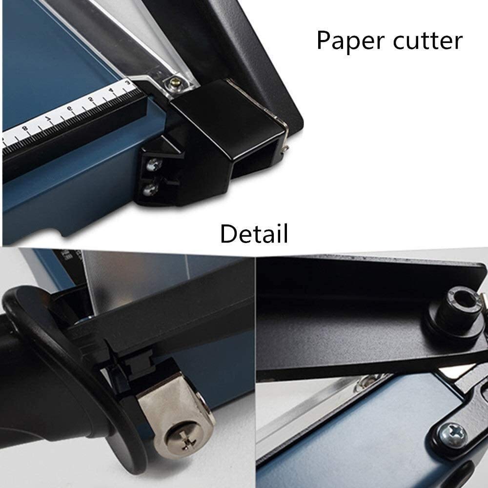 Taglierina Manuale Carta Taglierina di Carta, Carta Trimmer Carta Ghigliottina Professionale Carta Carta Trimmer Heavy Duty Taglio Larghezza della Scheda Fotografica Taglierina