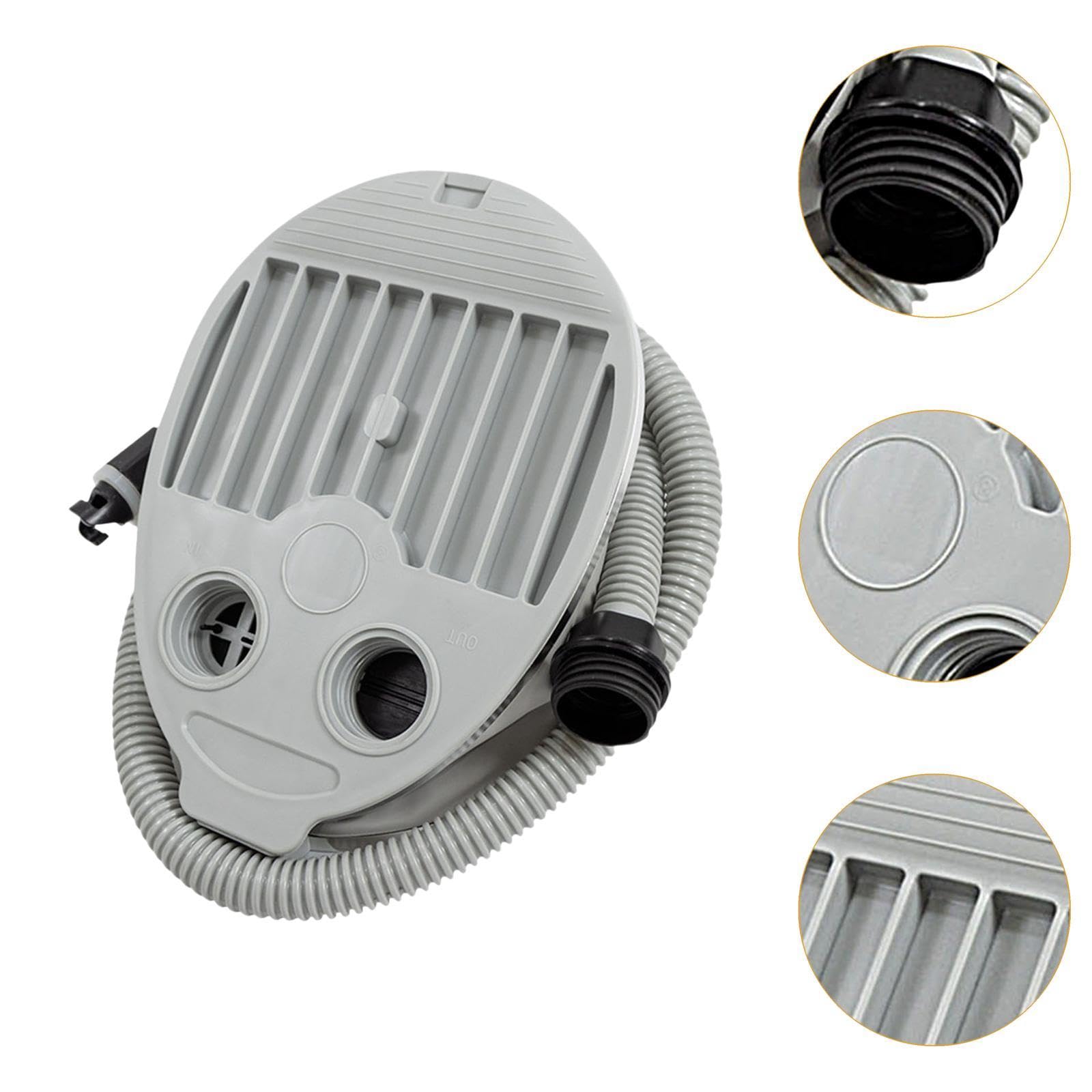 Boot Fußpumpe Aufblasbare Luftpumpe, Aufblasbare Bootspumpe Kajak Fahren, Luft Fußpumpe Mini Schritt Schnelle Inflator, Blasebalg Fußpumpe, Pumpenkajak zum Angeln Schlauchboot Schlauchboot