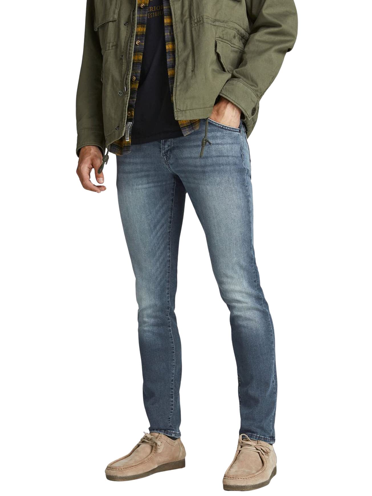 Jack & Jones Men's Jjiglenn Jjfox Spk 604 & Agi 504 50sps Noos Jeans (pack of 1)