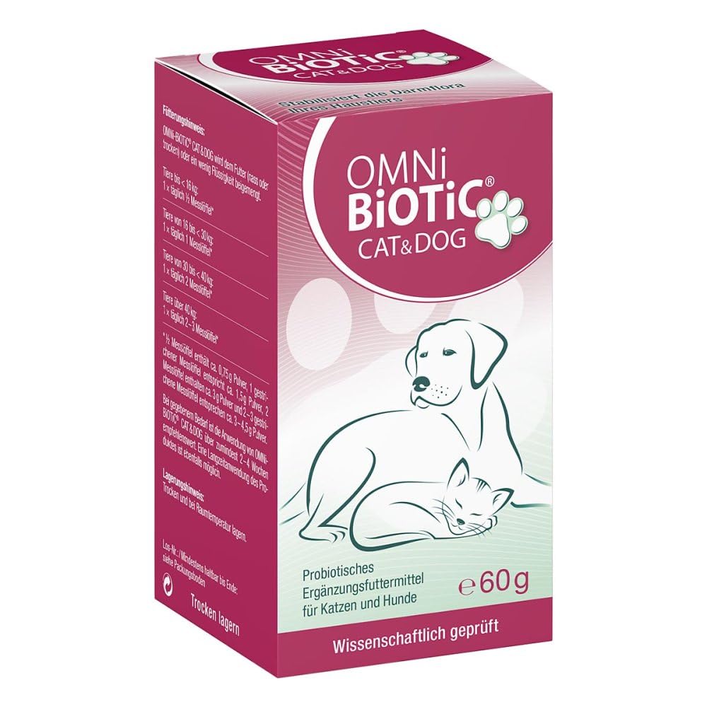 OMNI BIOTIC CAT & DOG, 60 Stück