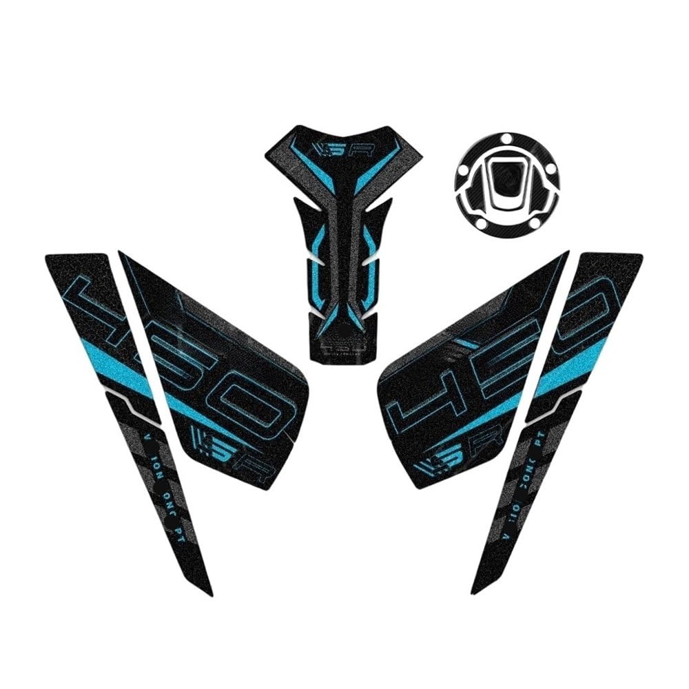 Motorbike Tank Protector Motorcycle Fuel Tank Pad Sticker Protector Decal Accessories for CF&MO&to 450sr 450 Sr Oil Gas