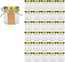 ARUZEN 12 Pcs 1.5 Oz (50Ml) Small Glass Jars, Mini Mason Jars For Gifts, Crafts, Wedding, Spices, Party Favors And Candle Making (12), Blue