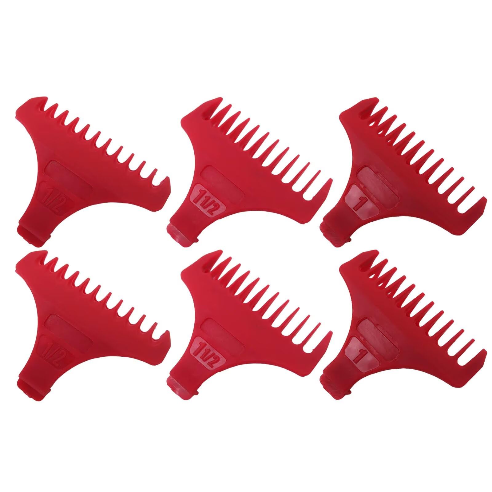 LINGSEE 2 Pack 8085 8142 8777 T Wide Trimmer Guides Replacement for Wahl T Blade Guides #3792–Compatible for 5 Star Detailer #2215,Set of 3