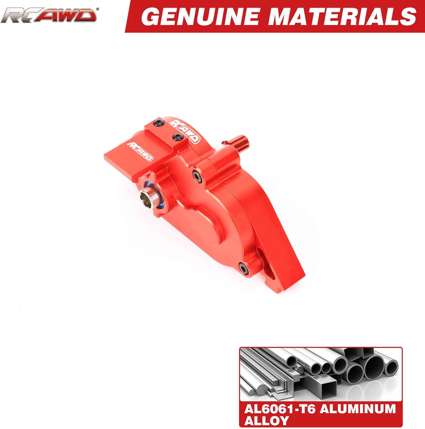RCAWD Alloy 57t Spur Gear Transmission Gearbox for Arrma 1/10 Senton Granite Big Rock Vorteks 3s blx & 550 mega Kraton Outcast 4S BLX Series Upgrades Parts