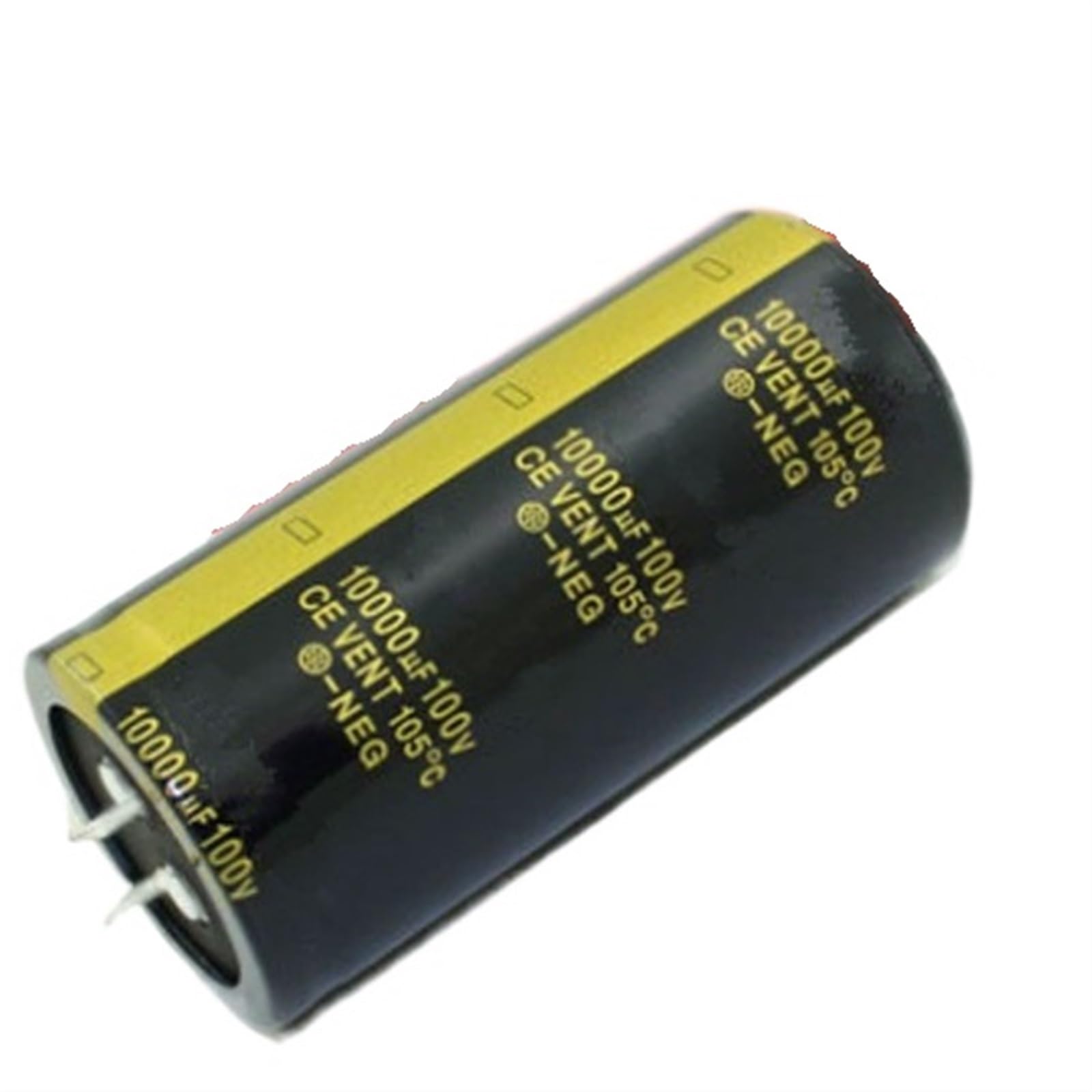 Condensador electrolítico de Audio, 2 uds., 100V10000UF, 35x70MM, for amplificador de Audio Hifi, altavoz de baja ESR de alta frecuencia