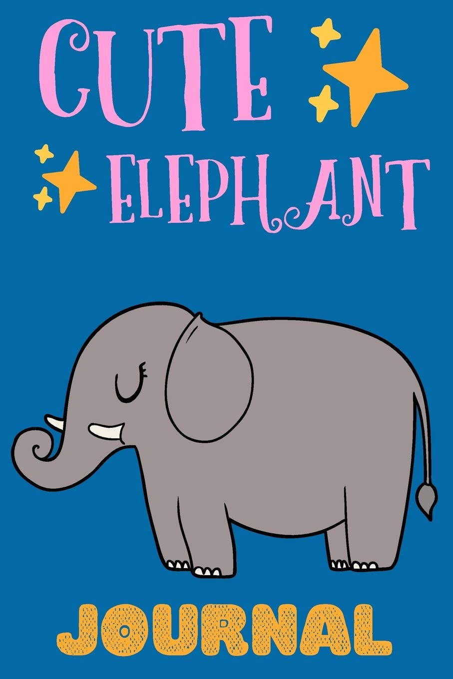Cute Elephant Journal: Adorable Notebook For Kids, Perfect Gift For Animal Lovers, Lined Pages, Zoo Animals Notebook For Girls