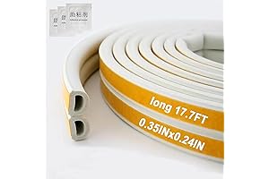 Cubre Frío para Puertas, Tira Burlete Sella Puertas, Bloqueador Ruido para Puertas,...