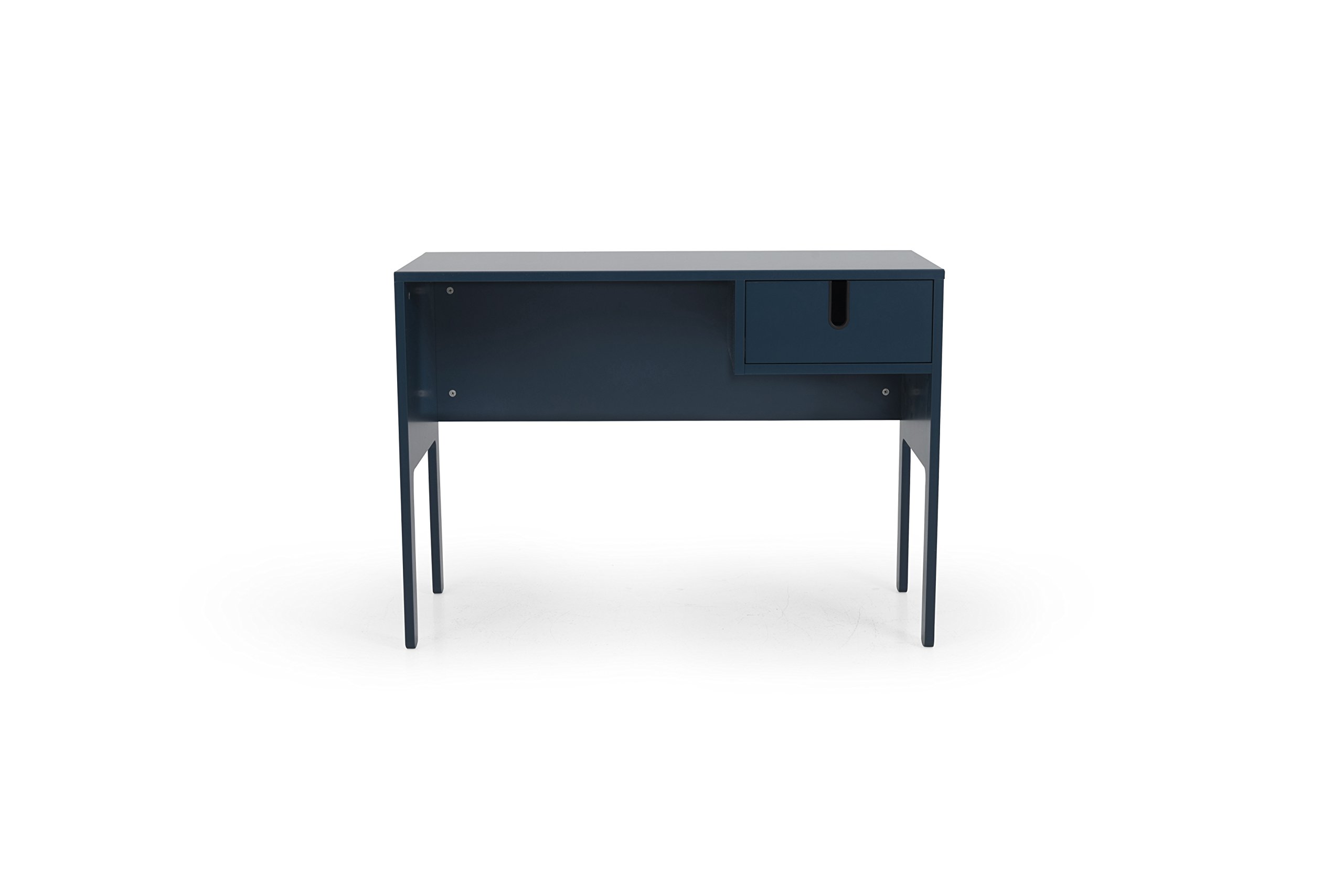 TENZO 8572-023 UNO Designer Desk 1 drawer, Petrol blue, MDF and particle board, lacquered finish, (HxWxD) : 75 x 105 x 50 cm