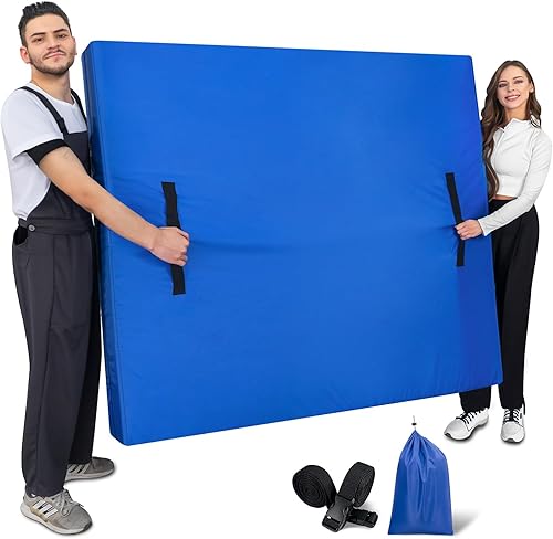 Bolsa de mudanza para colchón individual, impermeable, reutilizable, bolsa protectora de colchón, color azul