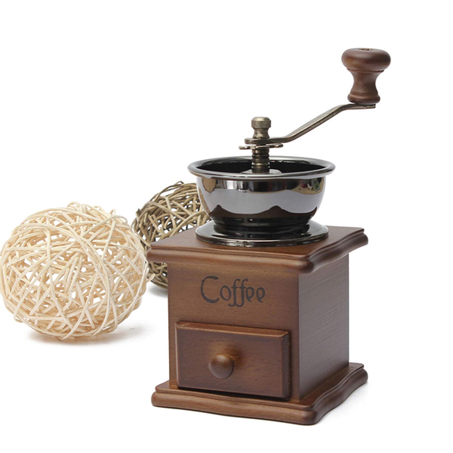 Moulin à café machine Moledor broyage machine Moulin à café manuel Molinillo de café antique à la main Moulin à café comme sur l'image