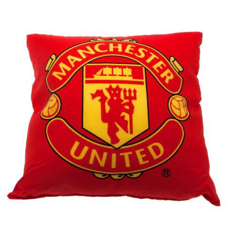 Manchester United Red Official Fc Cushion