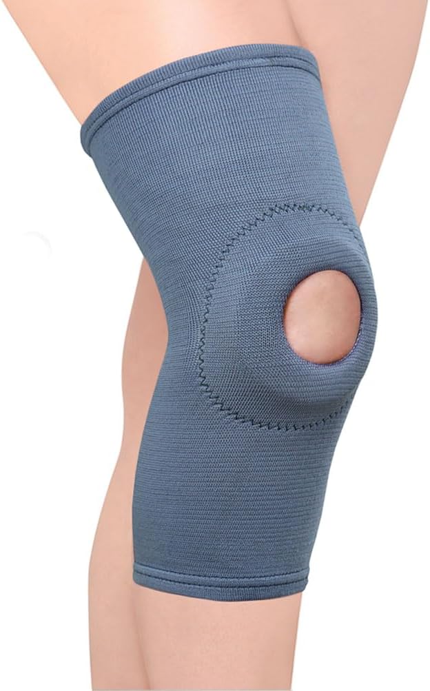 Cotton Knee Cap with Open Patella, Knee Support for Men & Women, Free Size