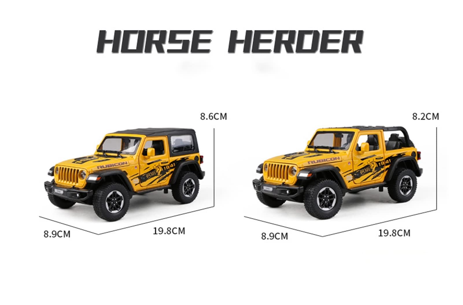 Amazon.com: CHANGZHENZHEN Toy car Model 1:20 for Jeeps