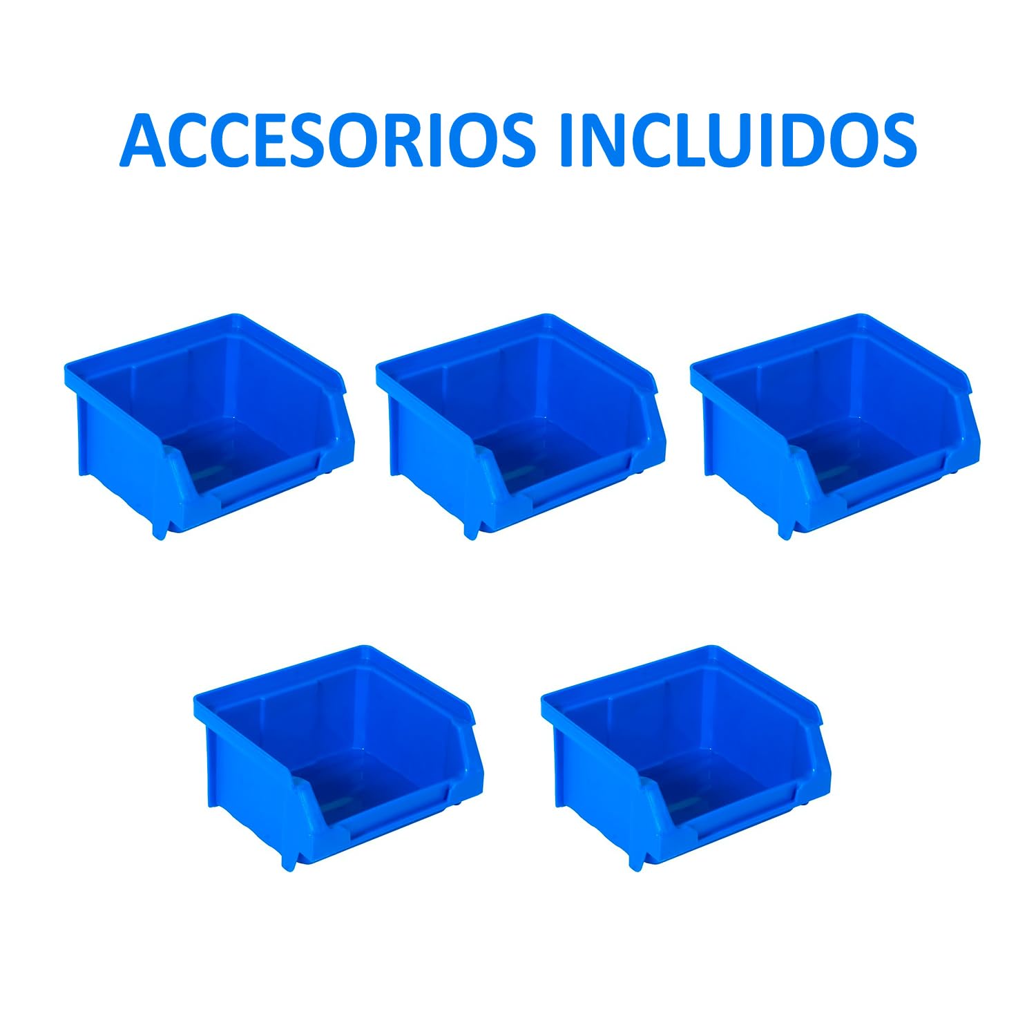 Simon Rack Organizador Herramientas Pared, Incluye 22 Ganchos y 8 Soportes, 1500x600 mm, Galvanizado - Simonwork