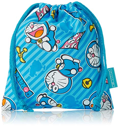 巾着XS コットンキルト サックス