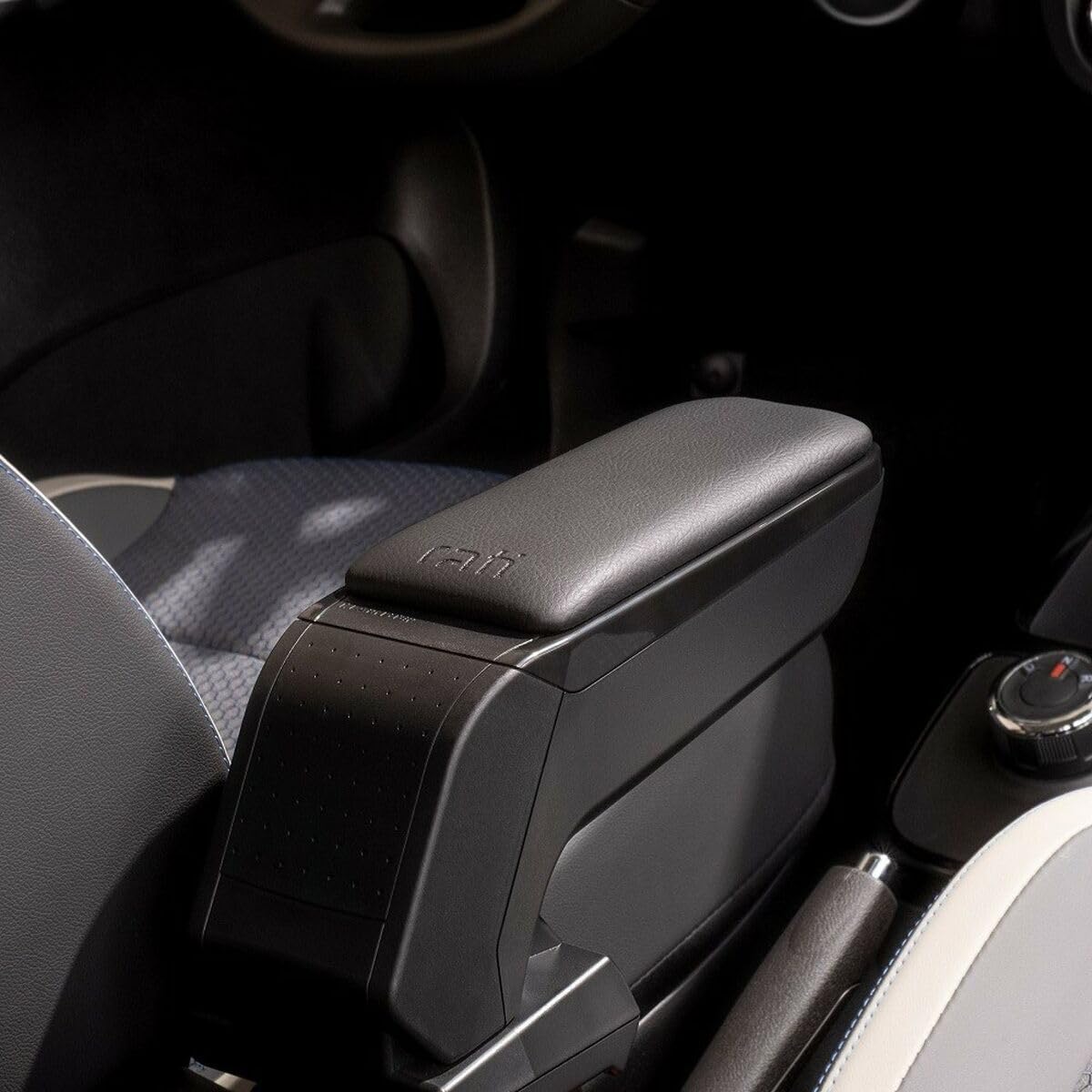 rati ARMSTER S ARMREST Kompatybilny z Ford B-MAX 2012-2014 Czarna sztuczna skóra