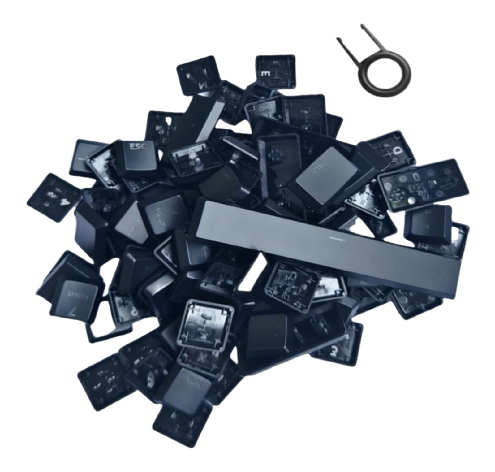 For Logitech G815 G915 G813 G913 for tastiera TKL Copritasti Set 109 tasti di ricambio neri for tastiera meccanica da gioco RGB