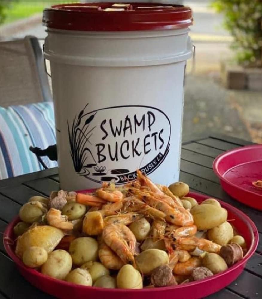The Original Swamp Bucket Crab Boil Bucket