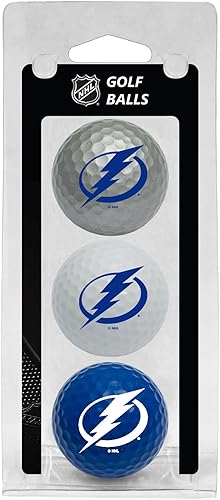 Miniatura 8 de Team Golf NHL Regulation Size Golf Balls, 3 Pack, Full Color Durable Team Imprint