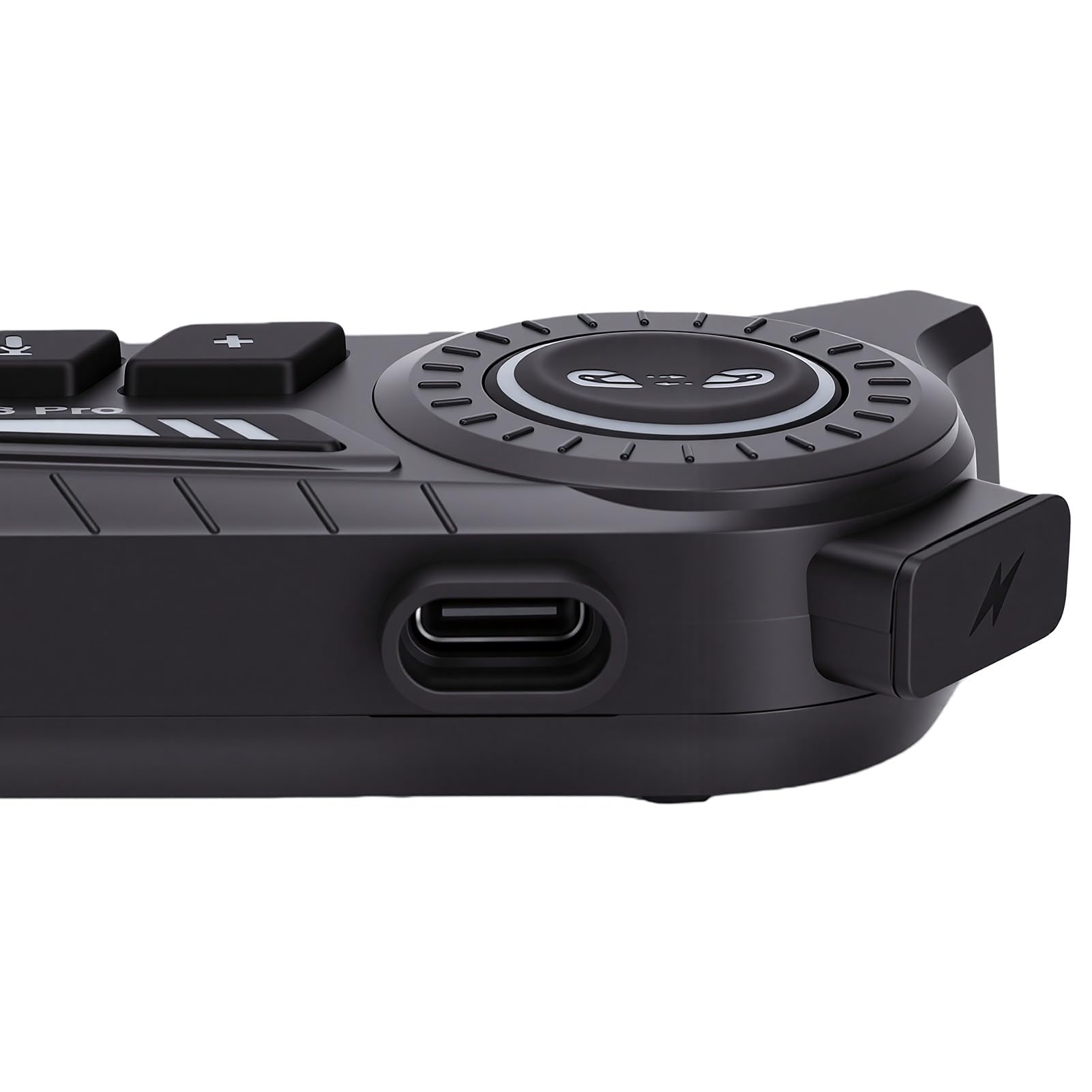 Auricolare Bluetooth per Moto Design Durevole Multifunzionale per Uso Esterno Batteria IPX6 Impermeabile da 15 Ore