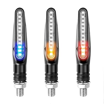 Amazon.co.jp: 2PCSオートバイターンシグナルライト12V LED