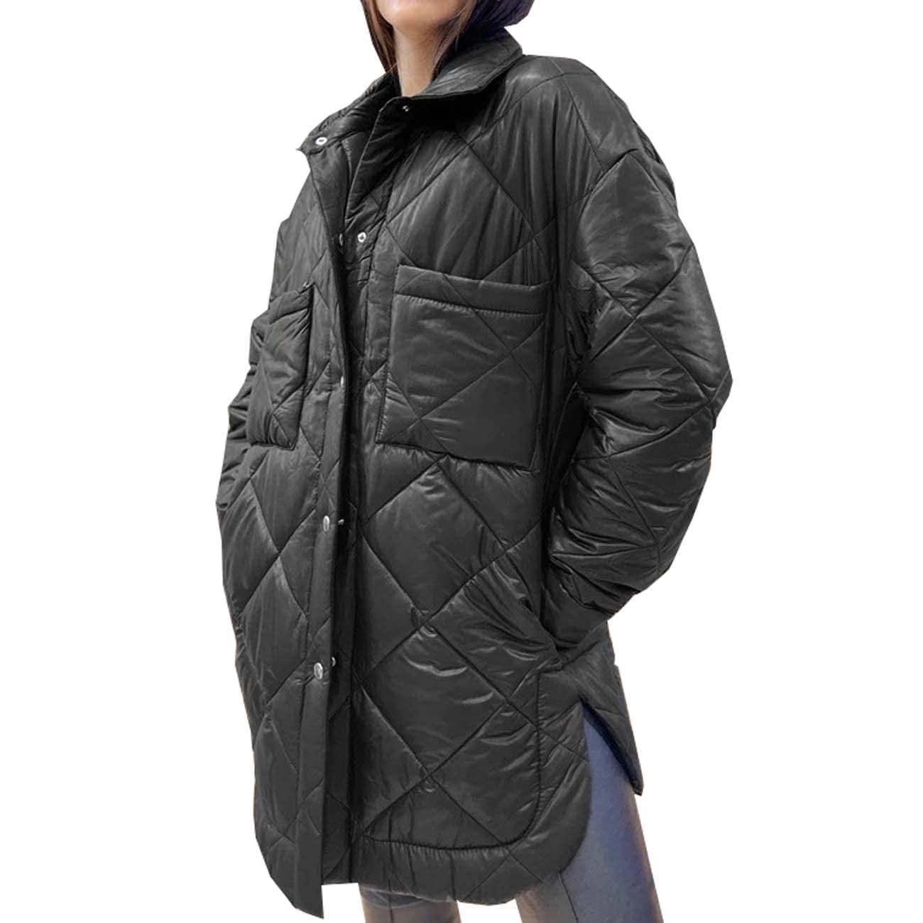 Veste En Cuir Veste Femme à Manches Longues VêTements D'Automne Et D'Hiver Veste Courte En Cuir Mince