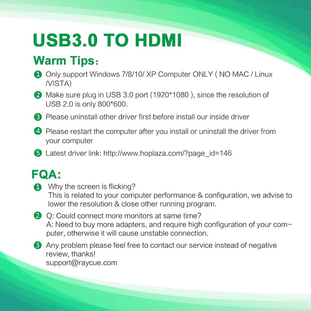 Popular USB to HDMI Adapter, HD Audio Video Cable Converter, USB 3.0 to HDMI for Multiple Monitors 1080P, Compatible with Windows XP/10/8.1/8/7 (Not Support Mac, Linux, Vista, Chrome (Gray) Discount 70% USB to HDMI Adapter, HD Audio Video Cable Converter, USB 3.0 to HDMI for Multiple Monitors 1080P, Compatible with Windows XP/10/8.1/8/7 (Not Support Mac, Linux, Vista, Chrome (Gray)
