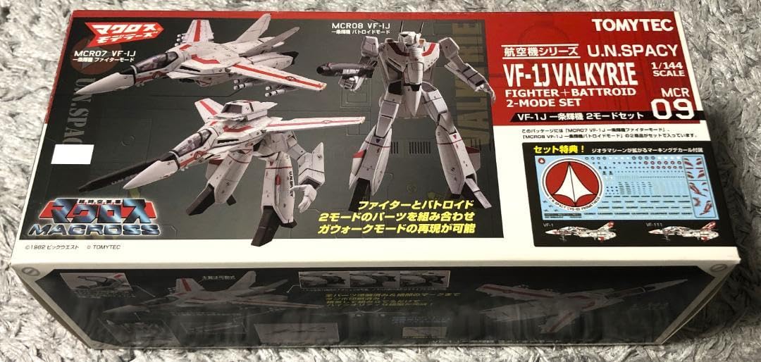 トミーテック マクロス 技MIX 1/144 VF-1J 2モードセット 一条輝 Amazon | トミーテック マクロスモデラーズ 技MIX 技MCR09 超時空要塞