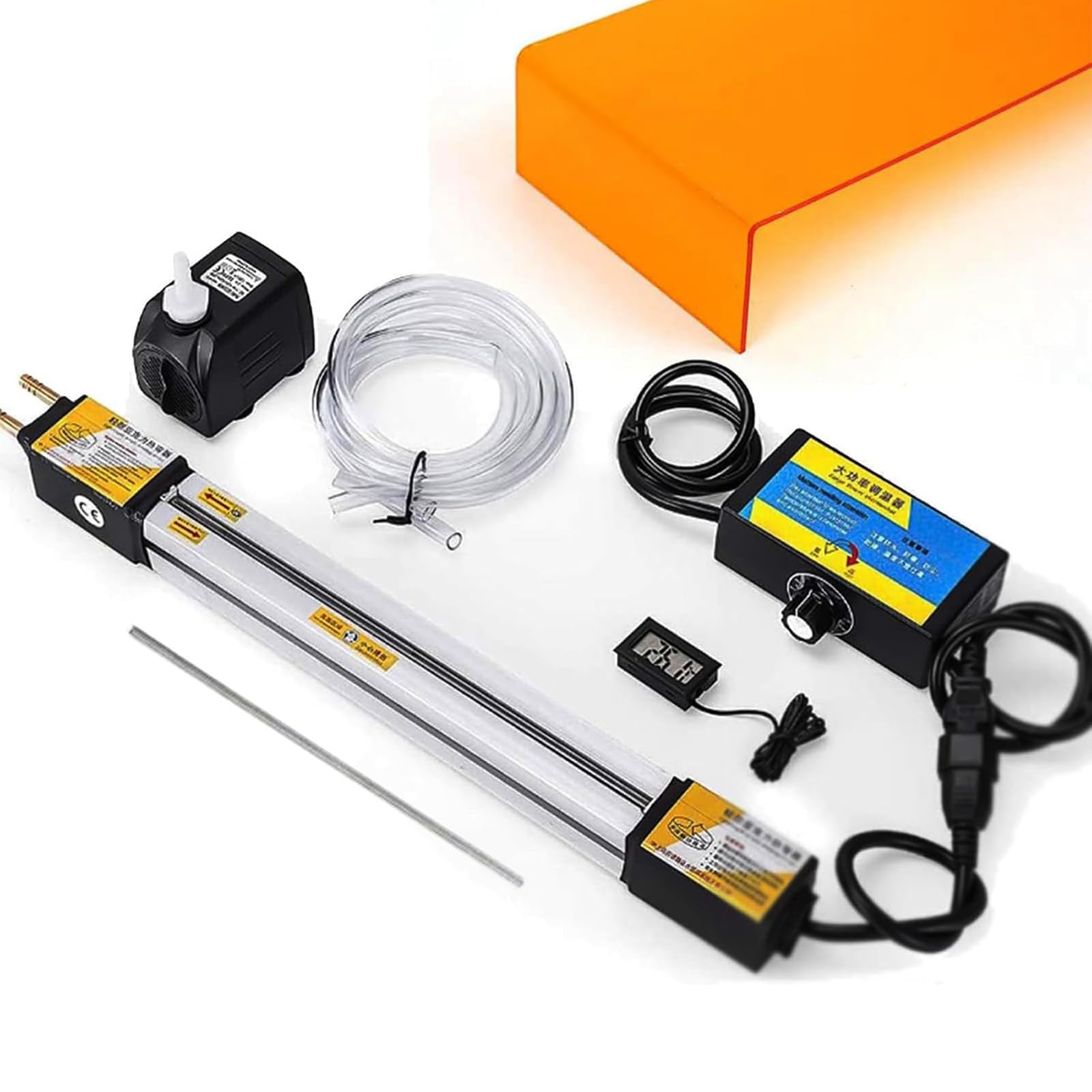 Calentador de tira de acrílico para doblar, herramienta portátil de 30 cm para doblar plexiglás de PVC de 1 a 6 mm, máquina de calentamiento manual para hacer carteles y proyectos de bricolaje
