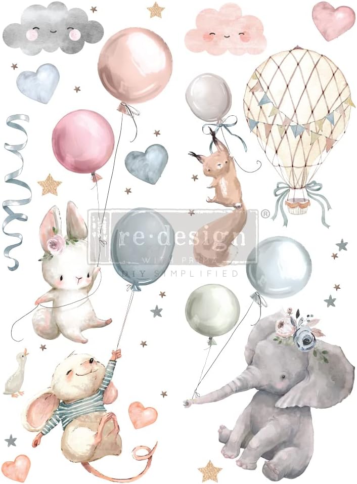 Redesign Décor Transfers® Sweet Dreams 24"x35",Wall Decals DIY Wallpaper Wall Stickers Murals Decor Furniture Decoration