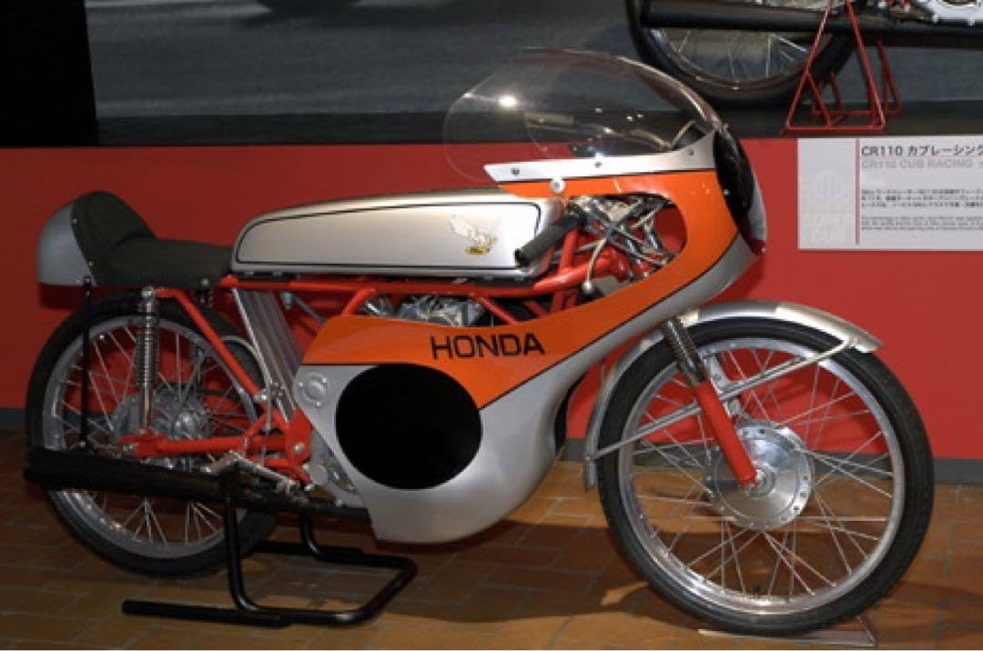 【未使用】EBBRO エブロ Honda CR110 CUB RACING EBBRO 1/10 Scale HONDA CR110 CUB RACING 1962 Red Color w