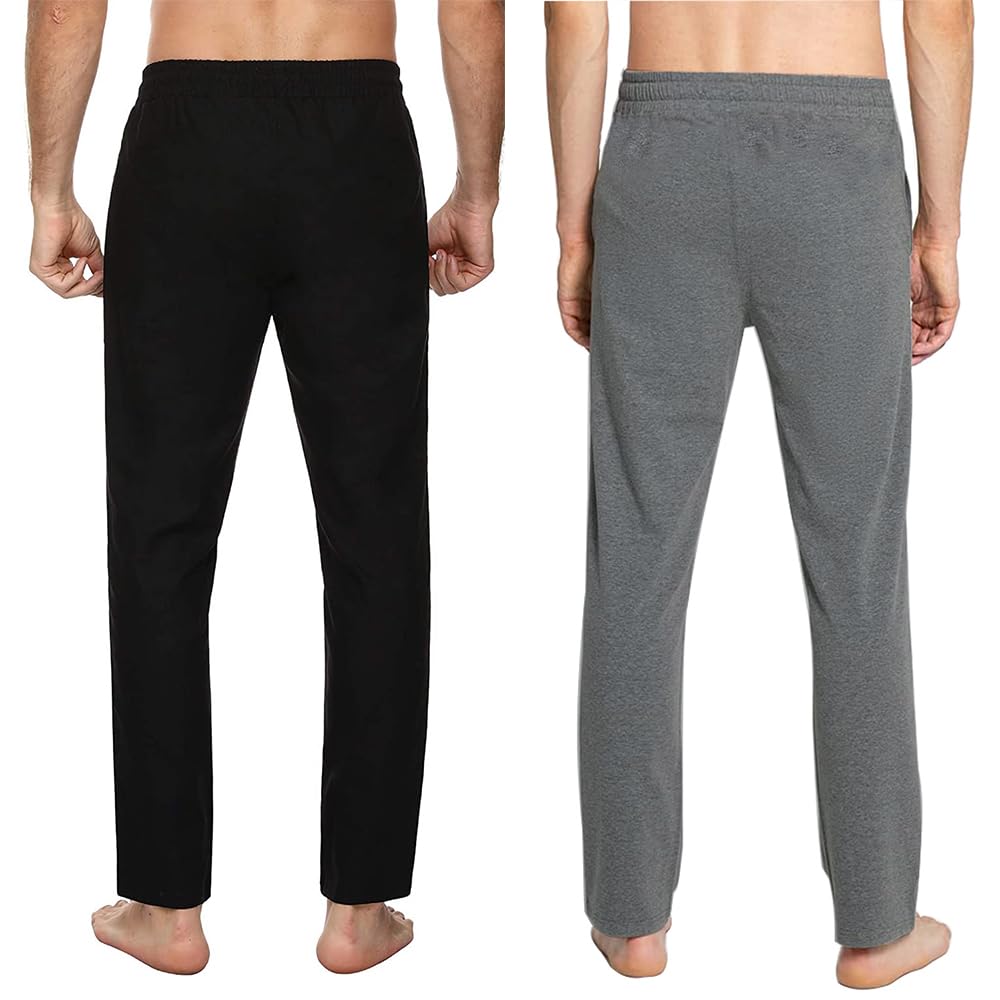 FGFD&OU Pantaloni Sportivi Uomo Cotone Pantaloni Lunghi da Umom Joggers Slim Fit Pantaloni Tuta Palestra Running Fitness Pants con Tasche per L'Estate Inverno
