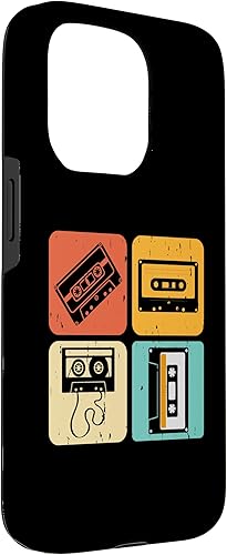 Miniatura 28 de Cassette Tape Music 70s 80s 90s Retro Playlist Case for iPhone 16 Pro Max