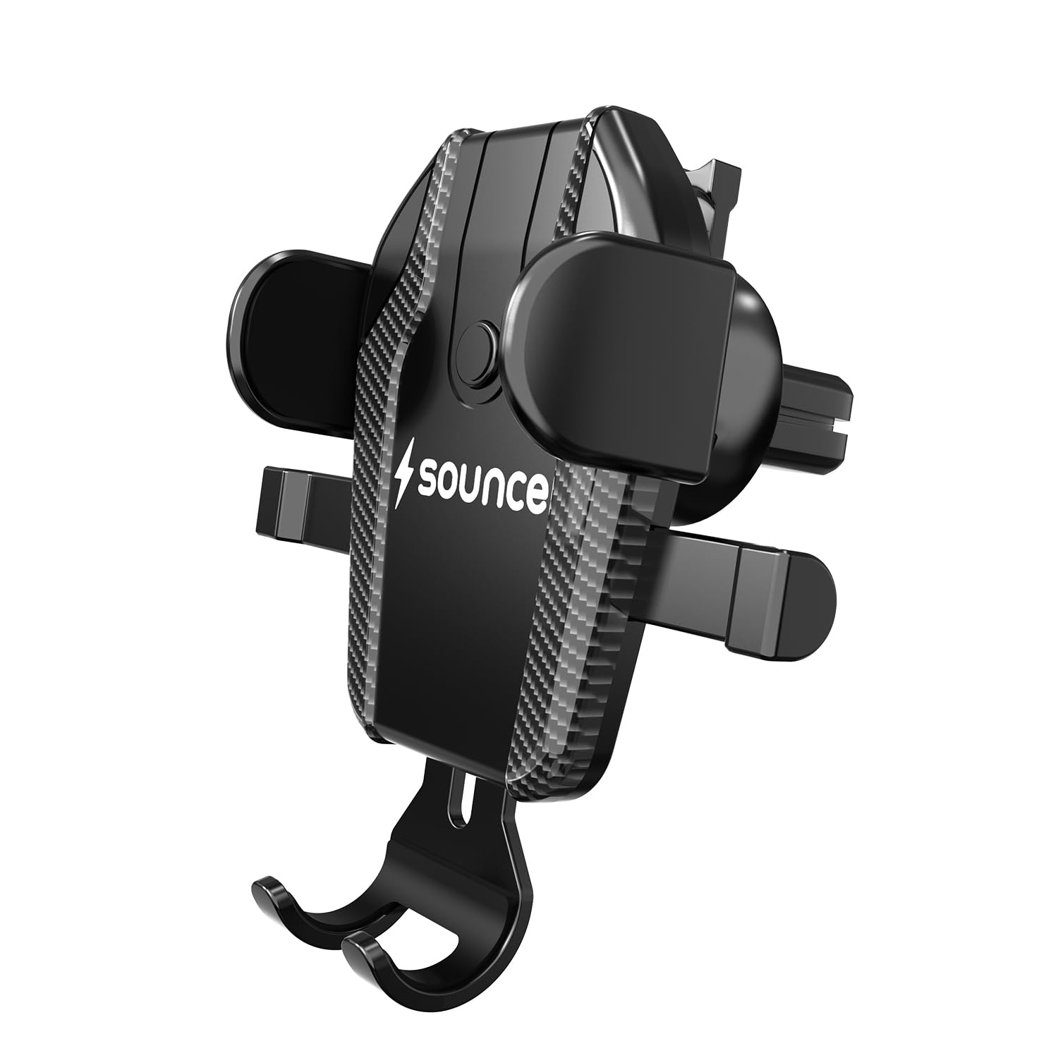 Sounce Universal Car Mobile Holder with One Click Technology, 360° Rotational, Strong ABS Body, Compatible with 4 to 7 Inch Devices, Windshield and Dashboard Mobile Holder Mount for Car(Black) Sounce Universal Car Mobile Holder with One Click Technology, 360° Rotational, Strong ABS Body, Compatible with 4 to 7 Inch Devices, Windshield and Dashboard Mobile Holder Mount for Car(Black)
