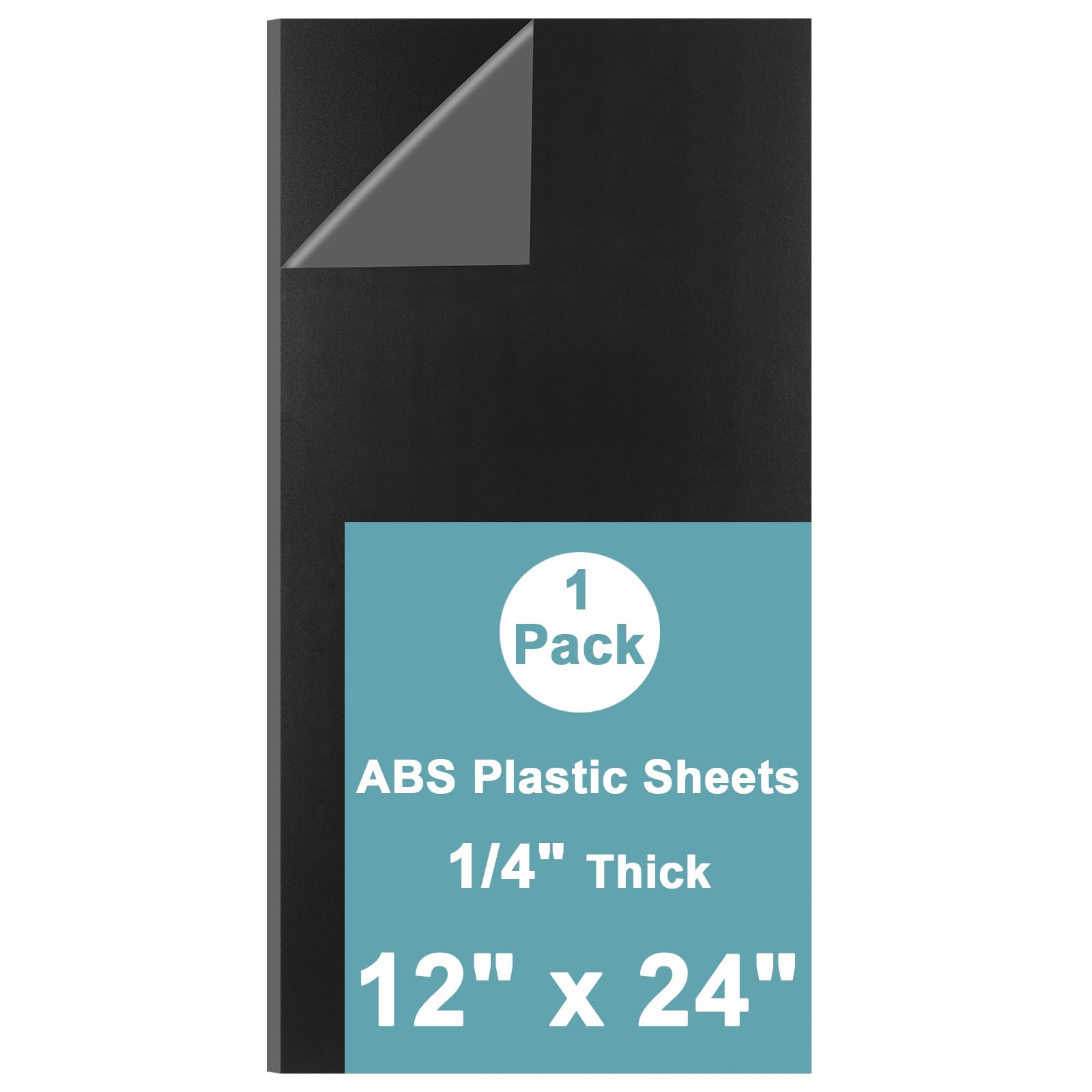 White ABS Plastic Sheet - Durable & Moldable -9