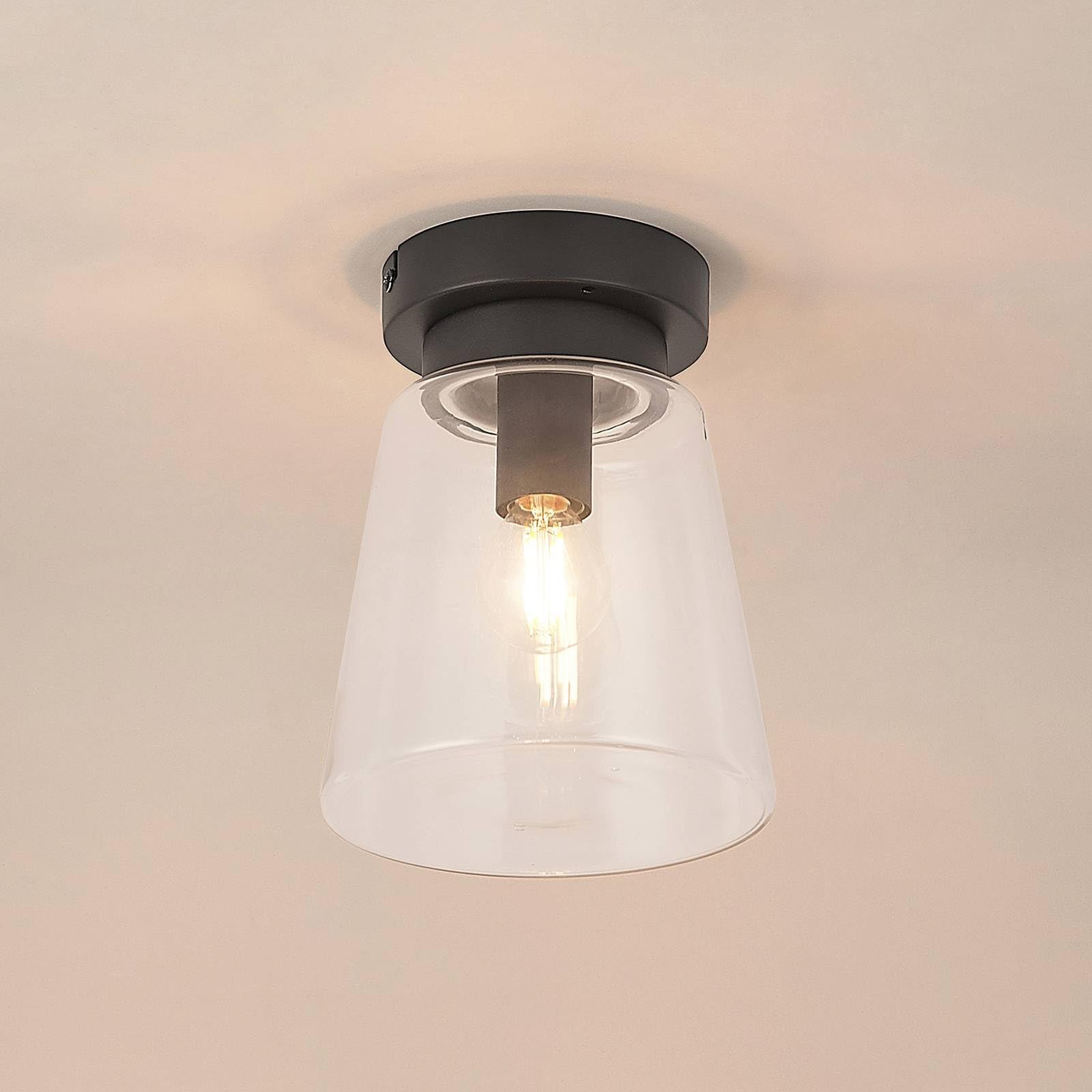 Lindby Plafonnier Salle De Bain Zela – 4 Lampes G9 – Dimmable – Chromé Moderne IP44