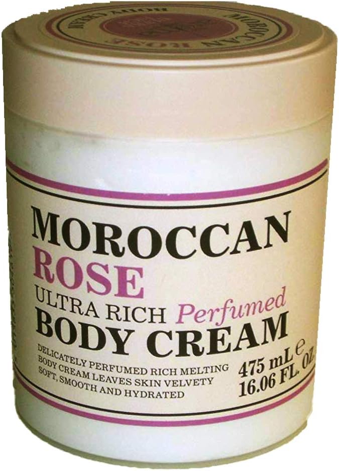 Creightons The Aroma Company Ultra Rich Body Cream, Moroccan Rose 16.06 Fl Oz.