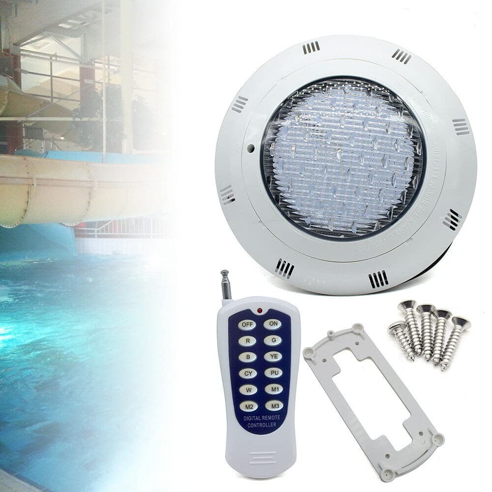 Reflektor podwodny do basenu, 36 W, 360 LED RGB, oświetlenie basenowe, pilot zdalnego sterowania, lampa dekoracyjna do akwarium