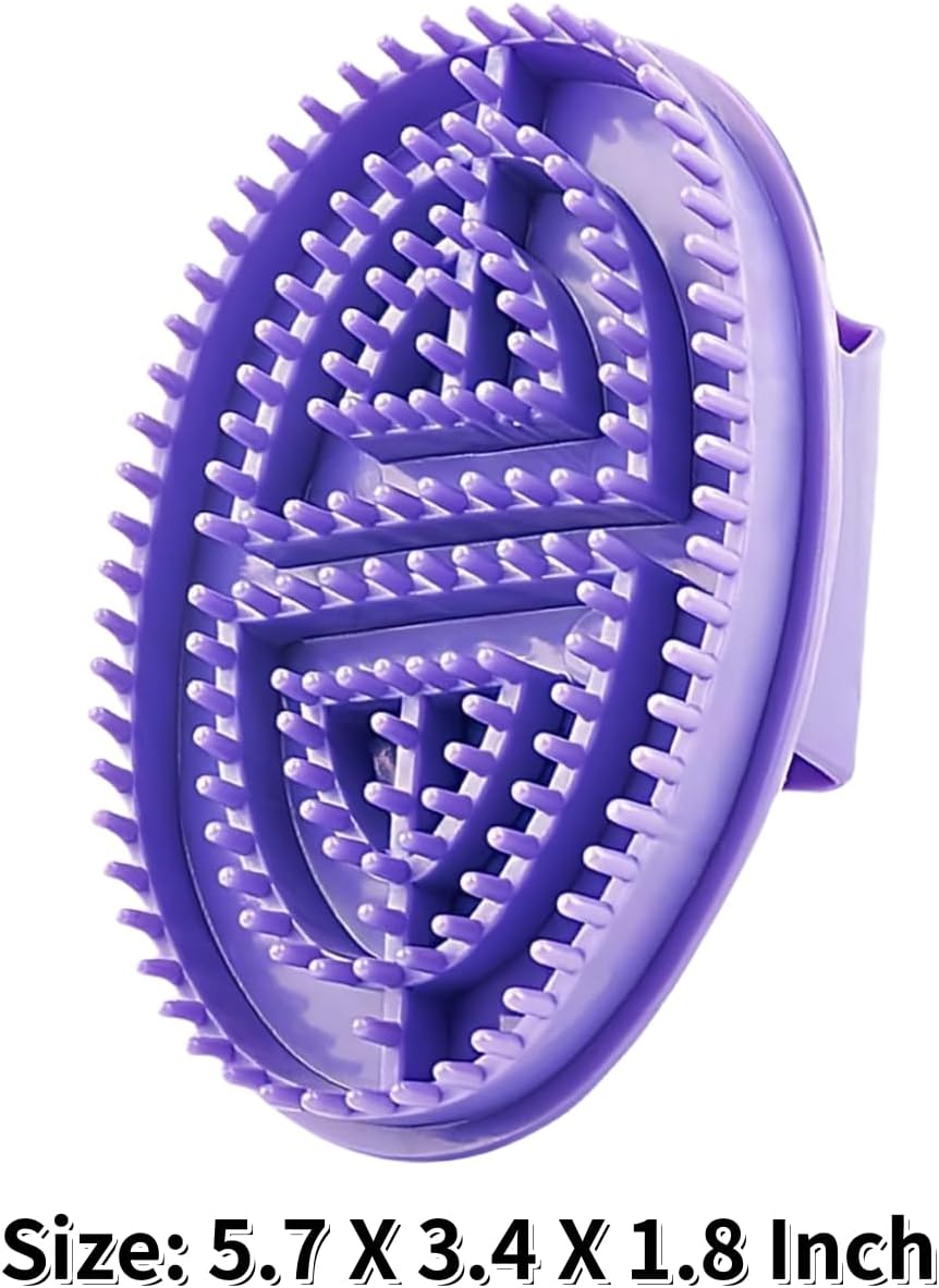 Massage Brush for Belly Body Relaxation Massage Comb Essential Oil Brush Body Scrubber Bath Body Brushes SPA Massager Device, Meridian Pressure Brush for Belly, Arms, Legs, Back (2 Pcs) - Image 9