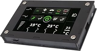 Tela de Toque Resistiva HMI Display, Tela de Toque Resistiva TFT Prática de 4,3 Polegadas Suporte a áudio e Vídeo para Manutenção (NX4827P043-011R)