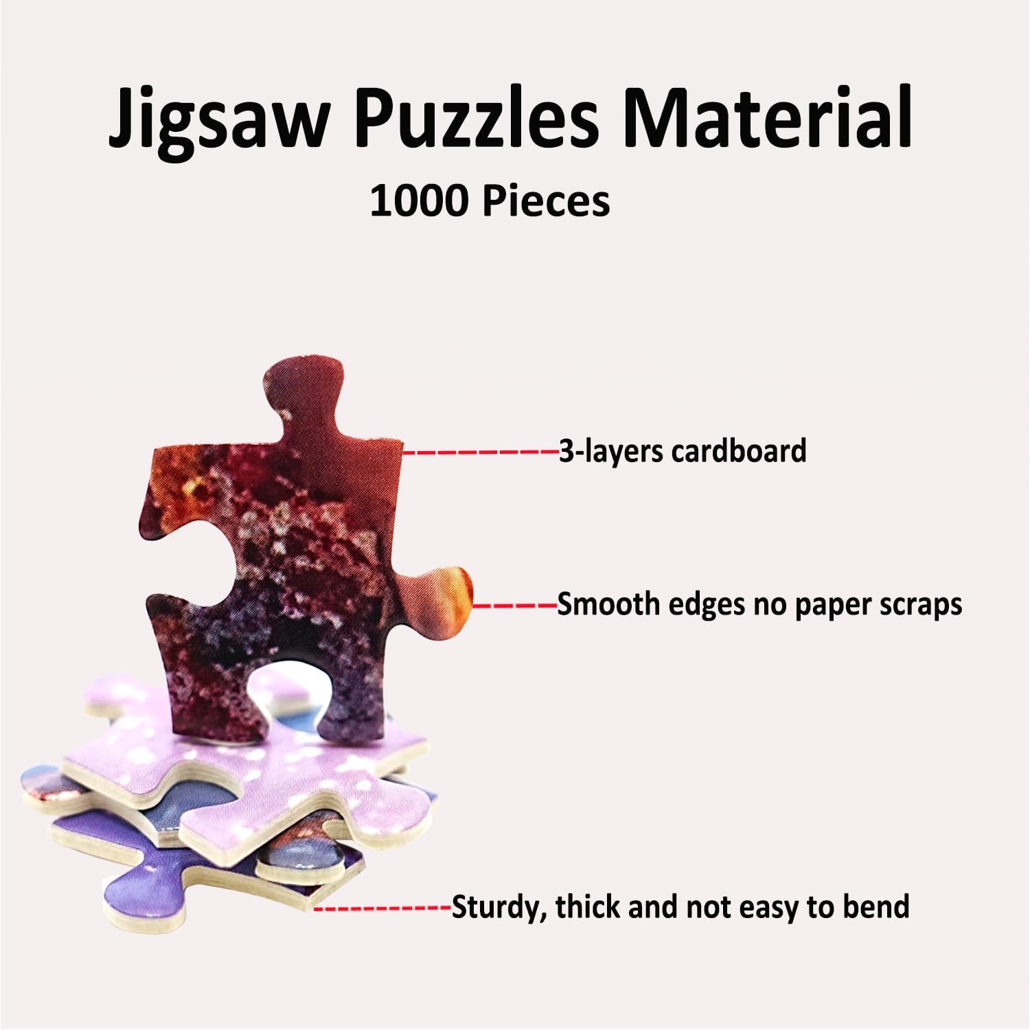 Jigsaw Puzzles for Adults 1000 Pieces Impossible Hard Difficult Challenging Puzzles for Adults Teens Romantic Seaside Town Starry Night Galaxy Jigsaw Puzzle 1000 Pieces 28 x 20 inch