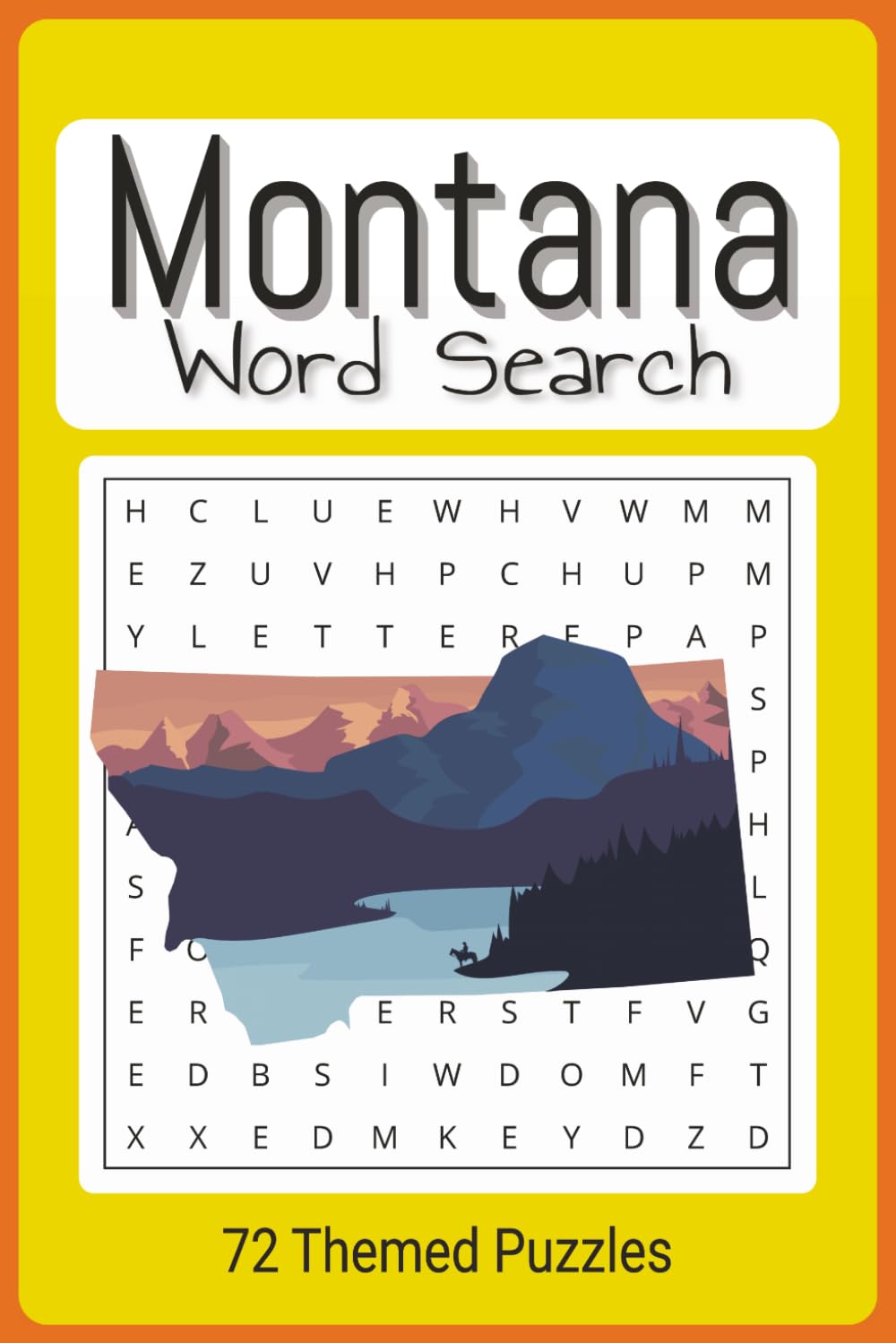 Montana Word Search Puzzle Book: Easy To Read Word Find