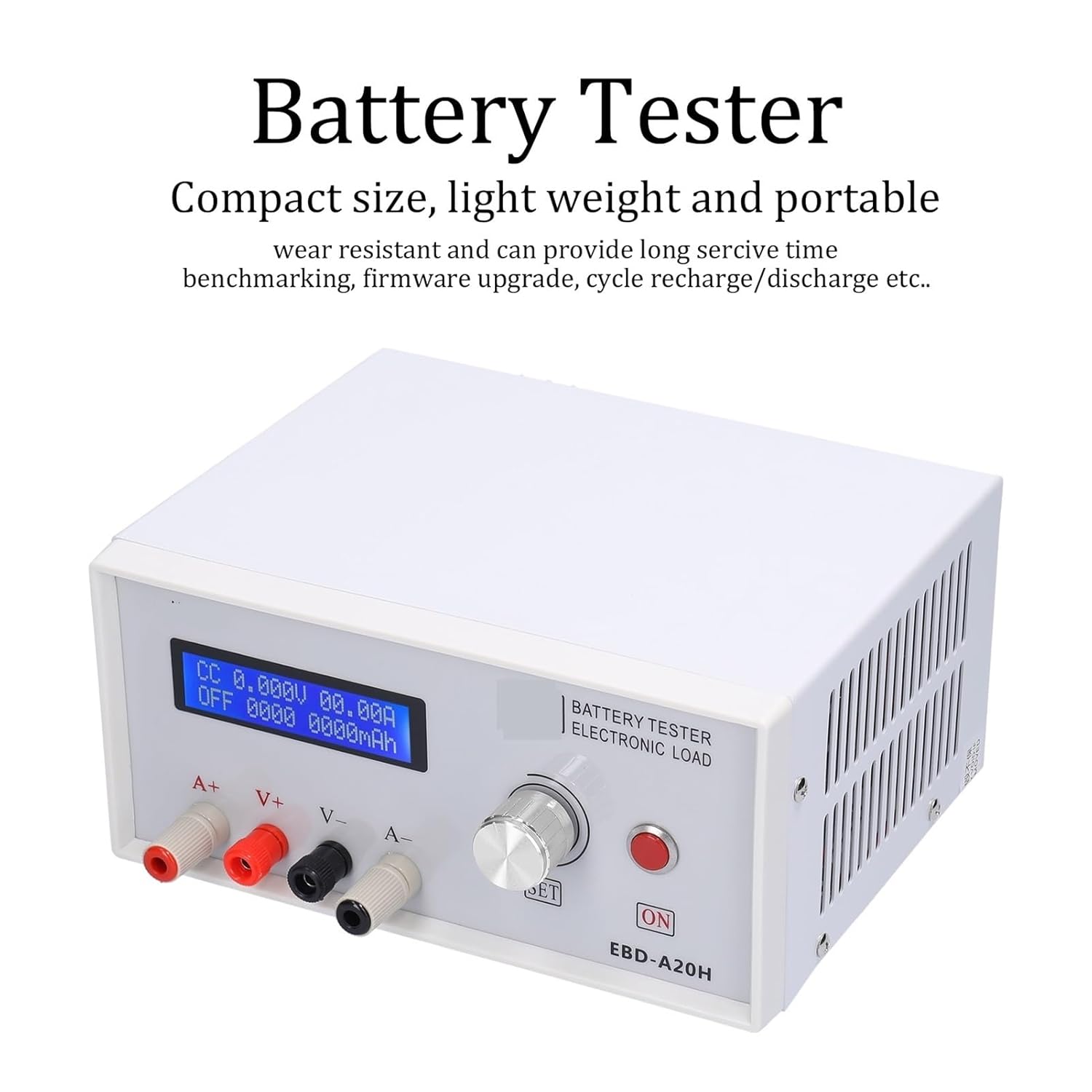 EBD-A20H バッテリーテスター 20A 200 ワット多機能直流電子負荷 PC