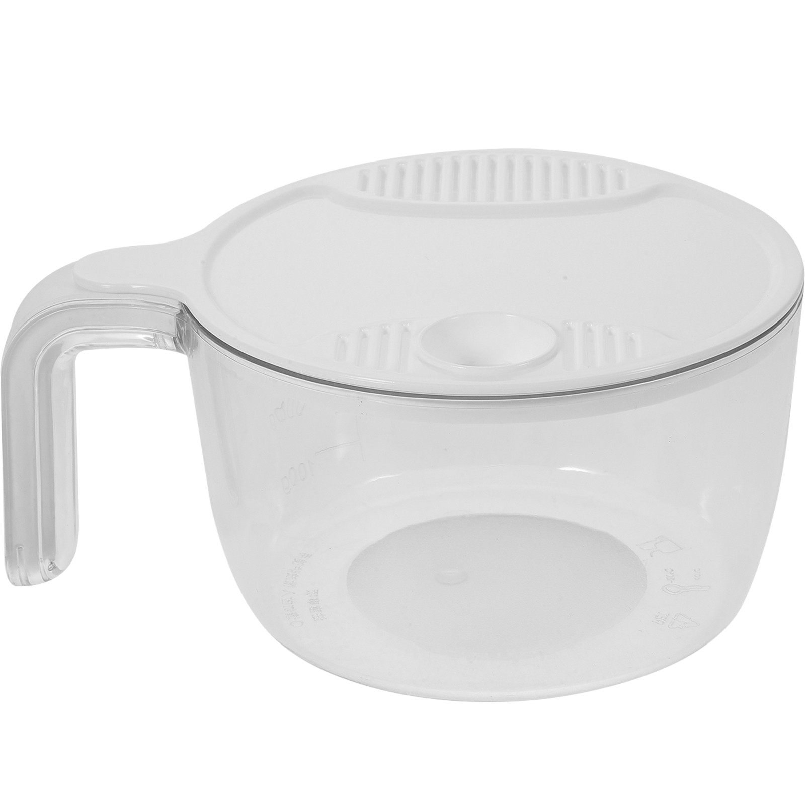 Colador de arroz multifuncional plástico blanco pequeño miniatura 7