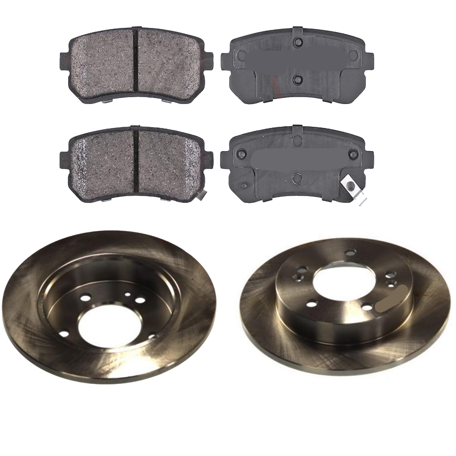 KIT FRENI POSTERIORI compatibile con HYUNDAI ix20 (JC) - DISCHI + PASTIGLIE OEM: FDB4235 | 18047 |SOSTITUZIONE DIRETTA|BASSA POLVERE|SILENZIOSO